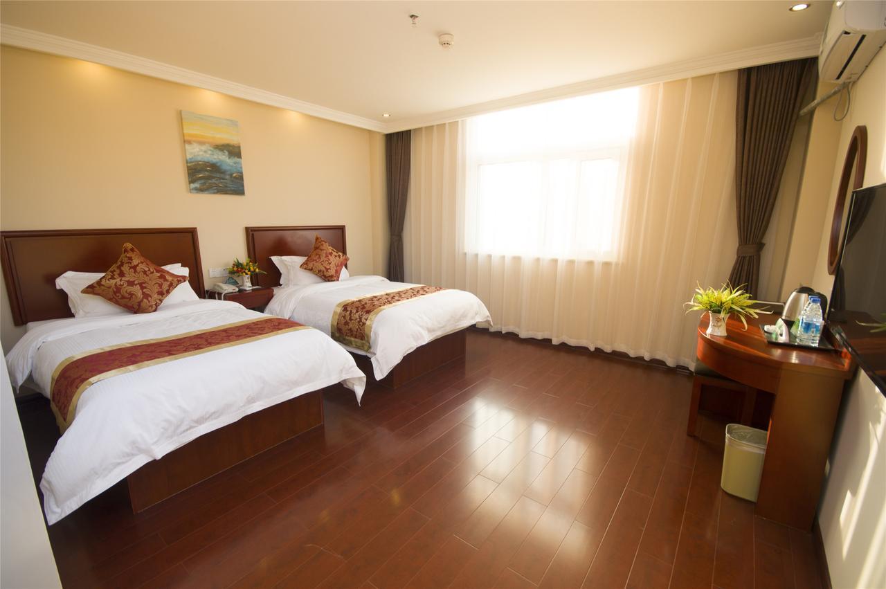 Greentree Inn Jiangsu Zhenjiang Dingmao Industrial Park Wode Square Express Hotel מראה חיצוני תמונה